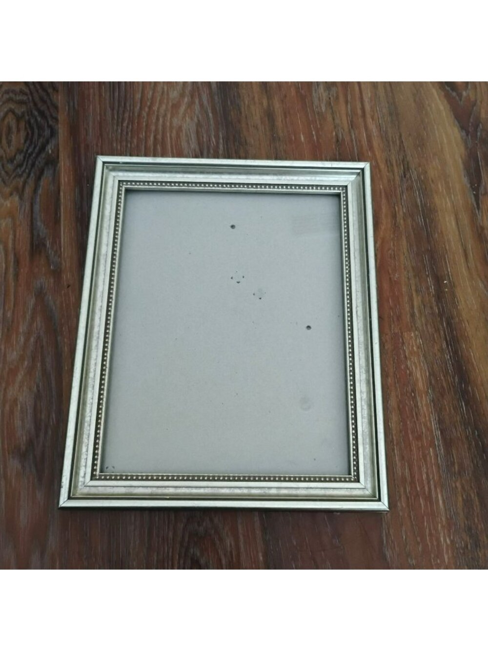 Burnes Of Boston Silver-Tone 8x10 Picture Frame w Easel Back & Hanging Hardware